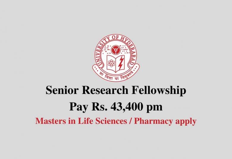 Senior Research fellowship at University of Hyderabad