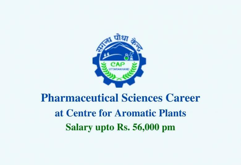 CAP invites applications for Doctoral Degree in Chemistry, Pharmaceutical Sciences