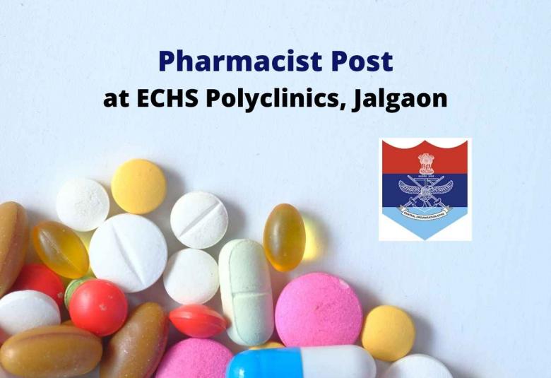 ECHS invites applications for Post of Pharmacist