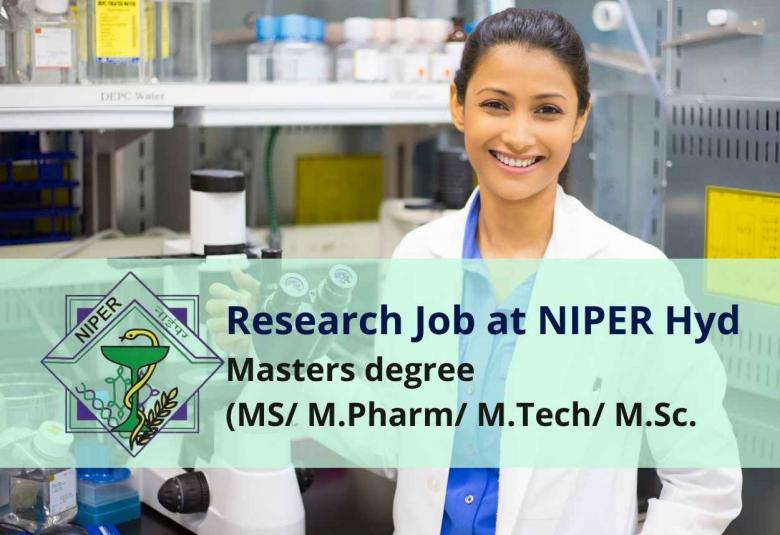 Research Job for peptide synthesis and conformational analysis at NIPER