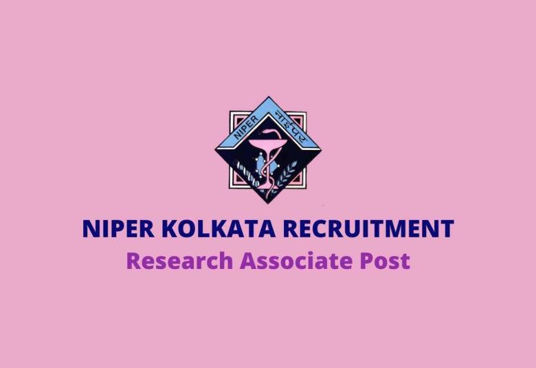Vacancy for Research Associate at NIPER
