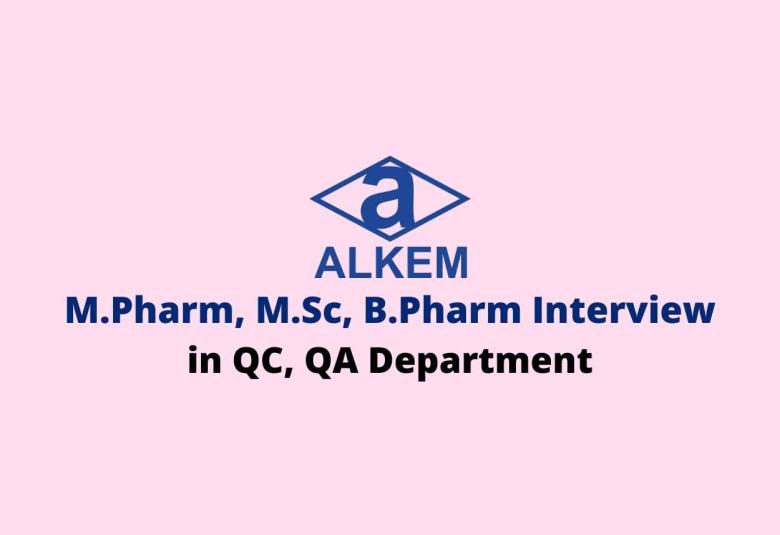 Alkem Laboratories Limited Jobs