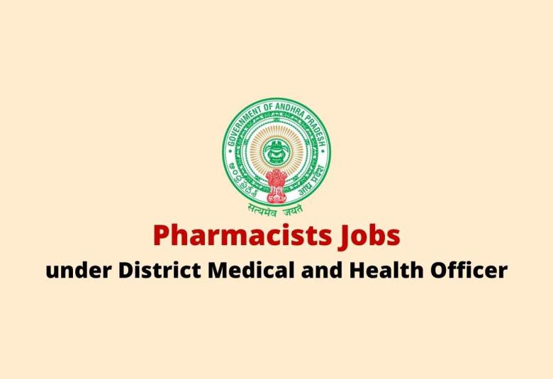 Job for Pharmacists under District Medical and Health Officer