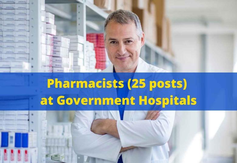 Job Openings for Pharmacists at Government Hospitals