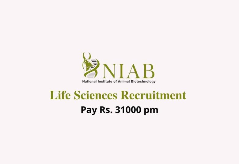 Life Sciences recruitment at NIAB