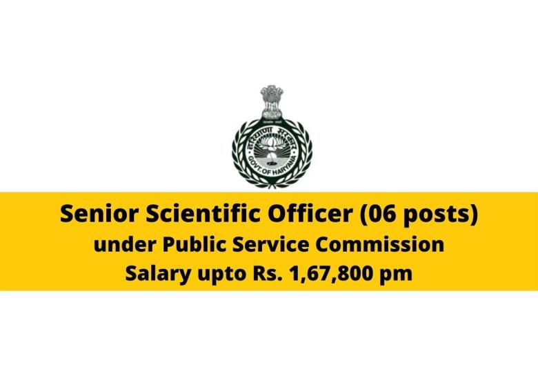 Vacancy for Senior Scientific Officer at HPSC