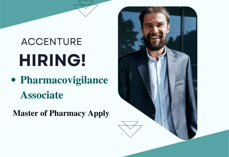 Accenture looking for Pharmacovigilance Associate