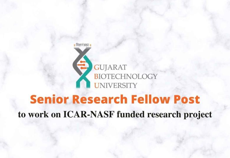 Applications are invited for a post of Senior Research Fellow at GBU 