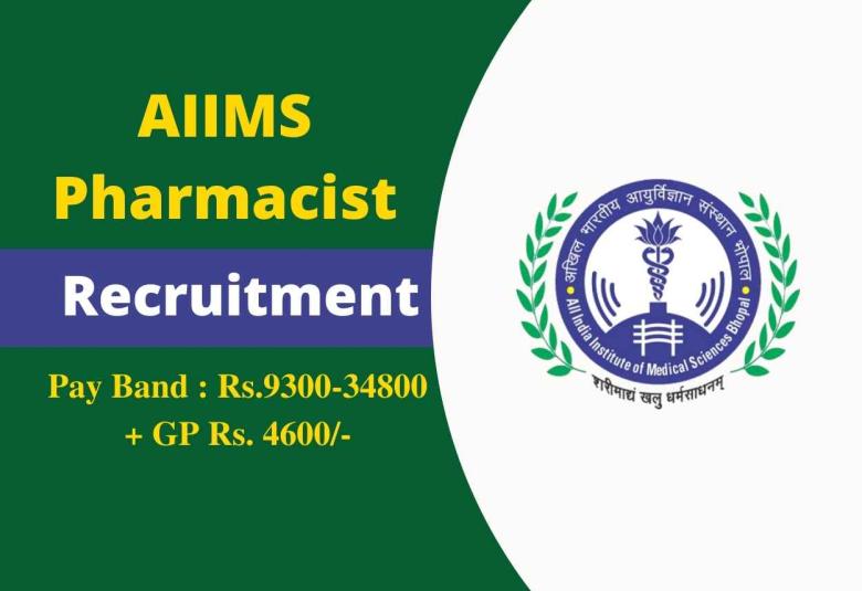 Career for Pharmacist at All India Institute of Medical Sciences