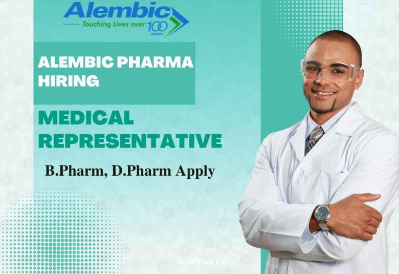 Job for Medical Representative at Alembic Pharmaceuticals Limited