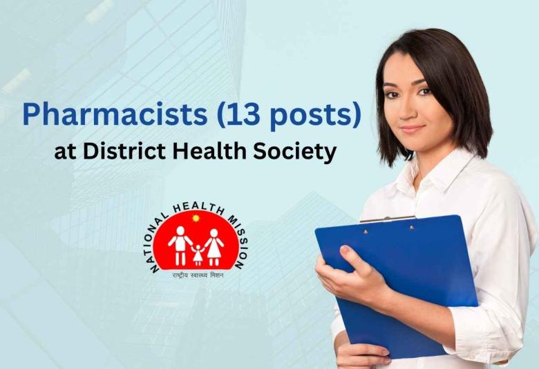 Job for Pharmacists at District Health Society