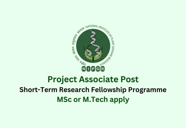 Job for Project Associate at NIPGR