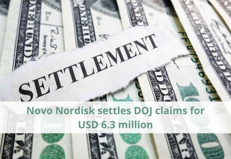 Novo Nordisk settles DOJ claims