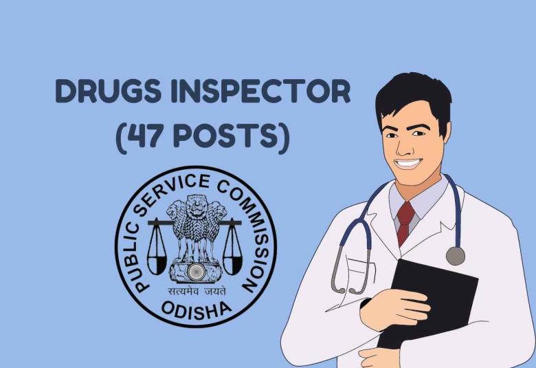 Openings for Drugs Inspector under Health & Family welfare Department