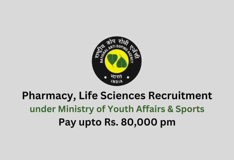 Pharmacy, Life Sciences recruitment at NADA