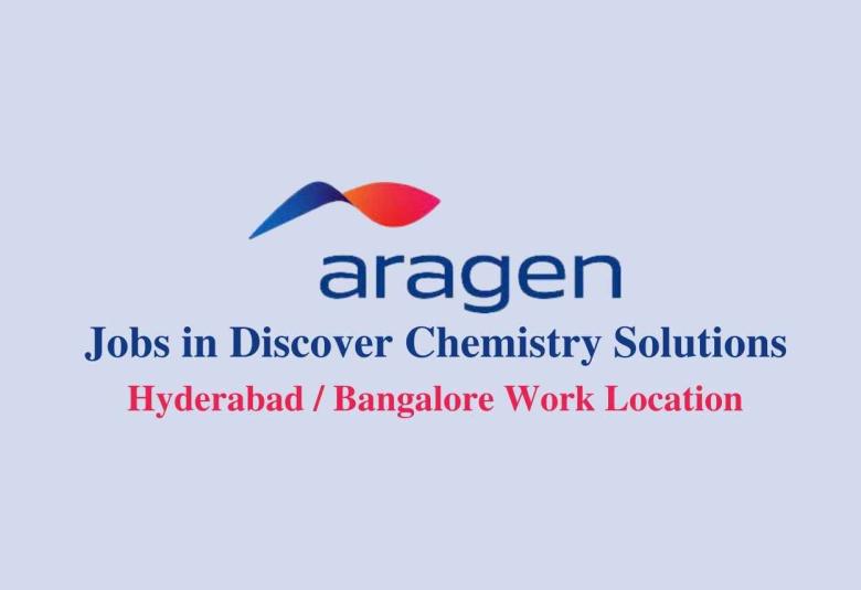 Hiring For Discover Chemistry Solutions at Aragen Life Sciences