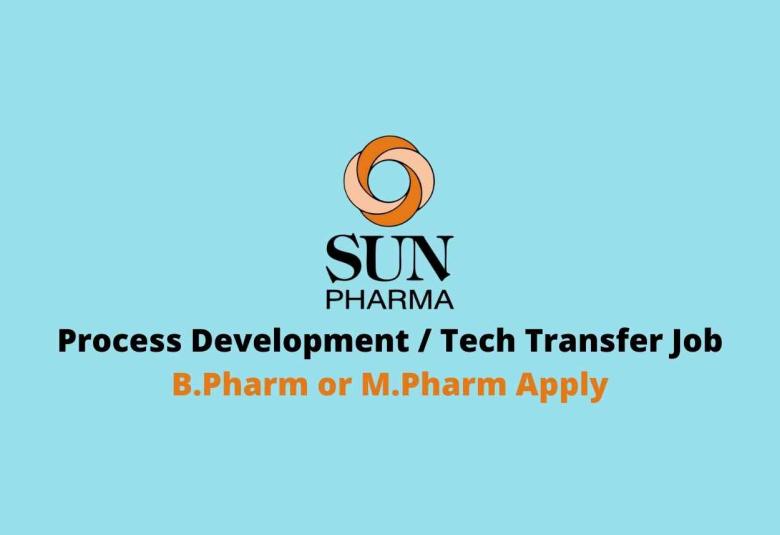 Sun Pharma Job