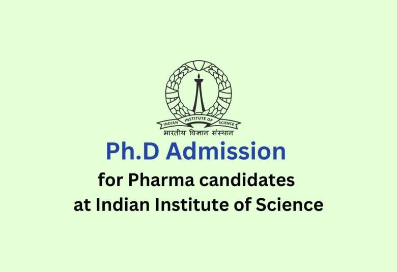 pharmacy phd scholarship in india