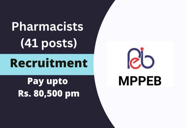 Recruitment for Pharmacists in MPPEB