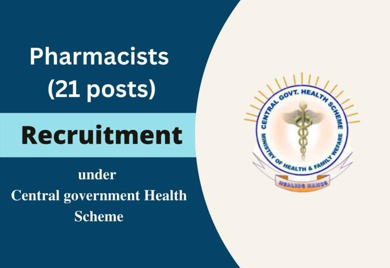 Career for Pharmacists under Central government Health Scheme, Mumbai