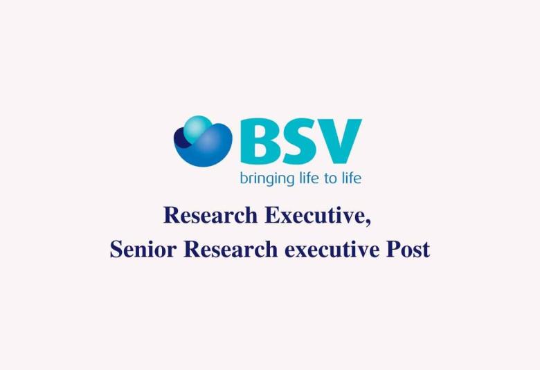 Job for Research Executive, Senior Research executive at BSV