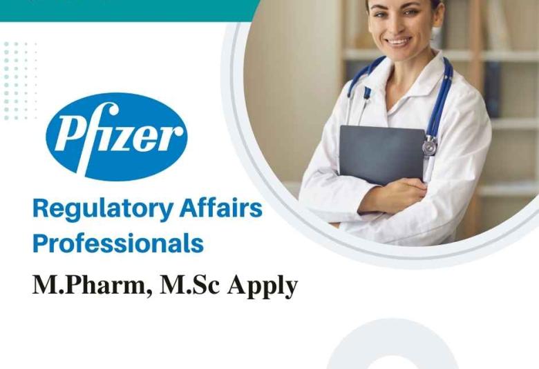Pfizer are inviting applications from Regulatory Affairs professionals