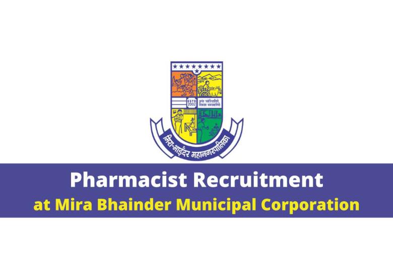 Job for Pharmacist at Mira Bhainder Municipal Corporation