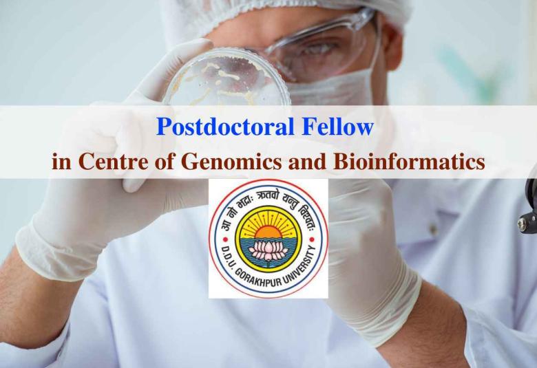 Postdoctoral Fellow in Centre of Genomics and Bioinformatics, DDU University