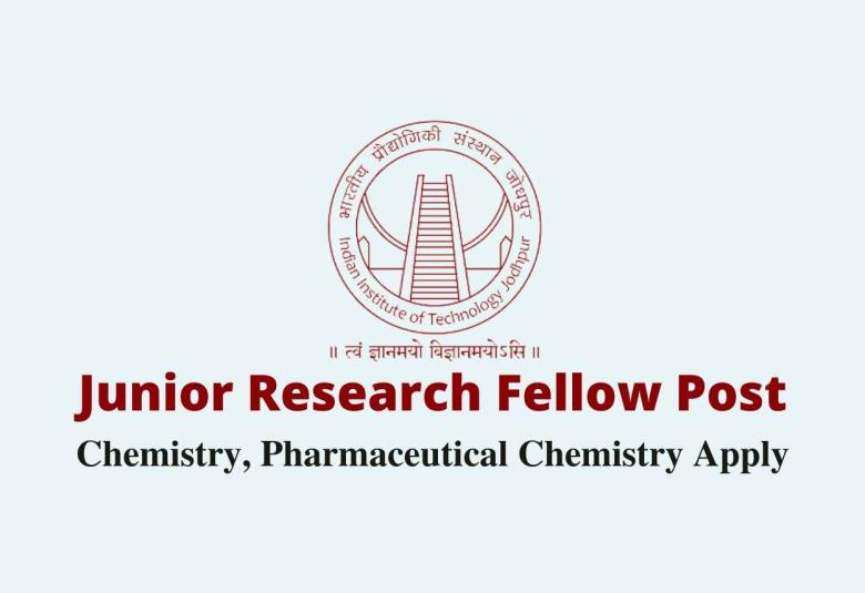 Vacancy for Junior Research Fellow at IIT