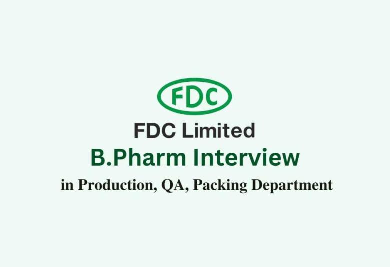 FDC Ltd Jobs