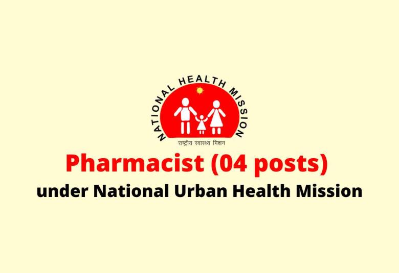 Job for Pharmacist under National Urban Health Mission