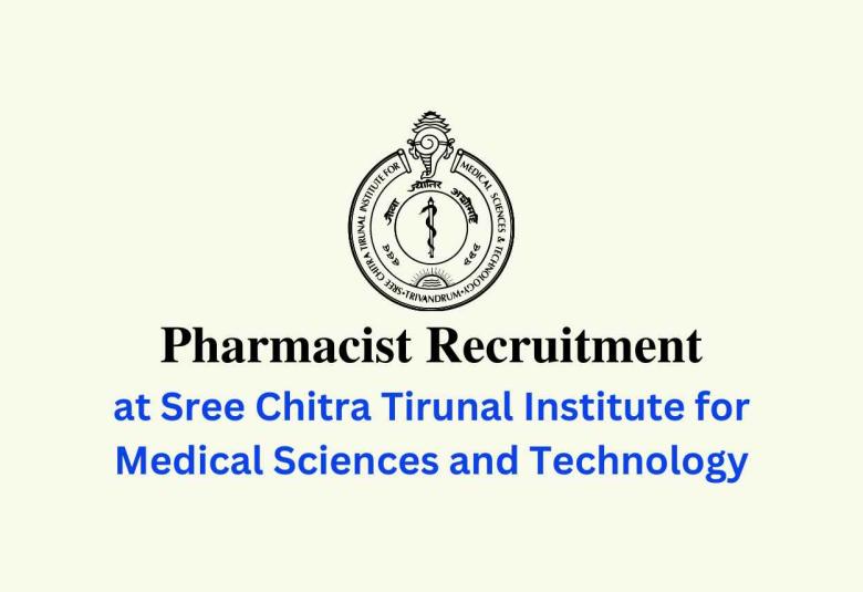 Job for Pharmacists at SCTIMST