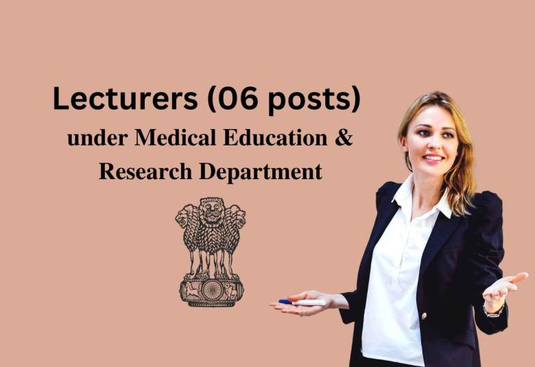 Recruitment for Lecturers under Medical Education & Research Department
