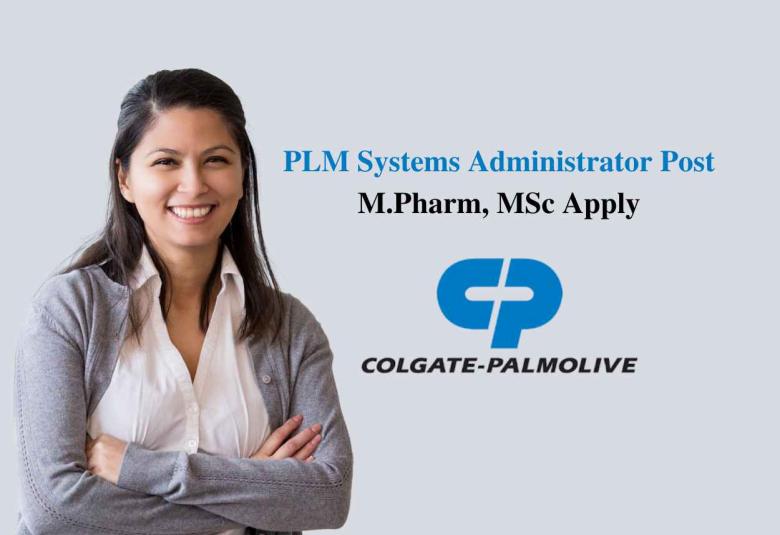 Work as PLM Systems Administrator at Colgate