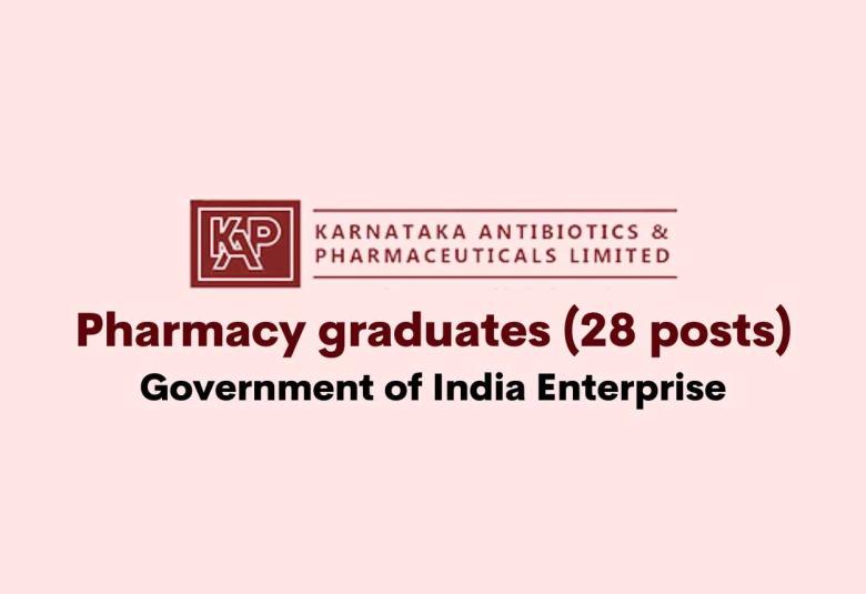 Career for Pharmacy graduates at KAPL