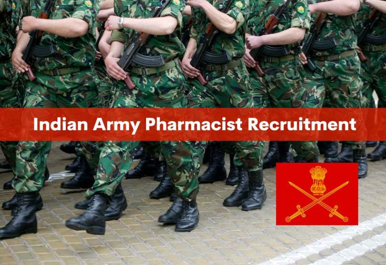 Indian Army Pharmacist Recruitment