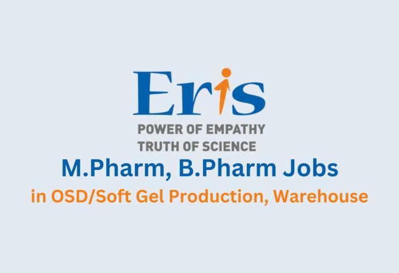 Eris Lifesciences Jobs