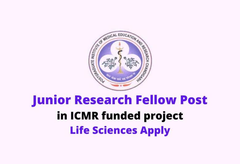 Vacancy for Junior Research Fellow at PGIMER 