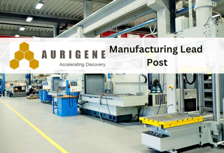 Vacancy for Manufacturing Lead at Aurigene