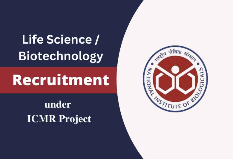 Applications are invited for Project Assistant under ICMR Project at NIB