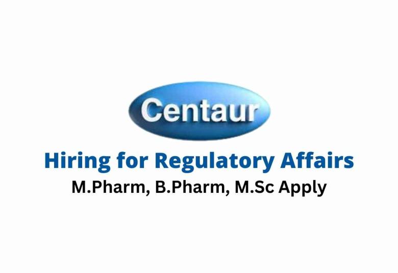 Centaur Lab Hiring for Regulatory Affairs