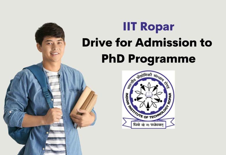 Drive for Admission to PhD Programme at IIT Ropar