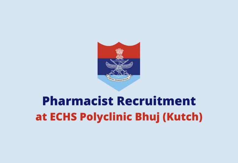 ECHS invites applications for Post of Pharmacist