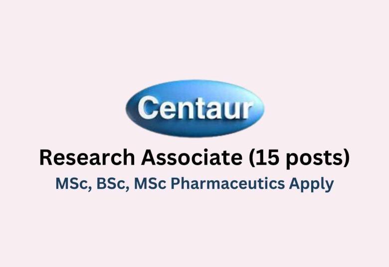 Hiring Research Associate at Centaur Lab