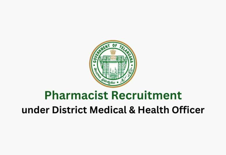 Job for Pharmacist under District Medical & Health Officer