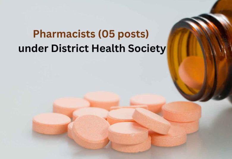 Job for Pharmacists under District Health Society