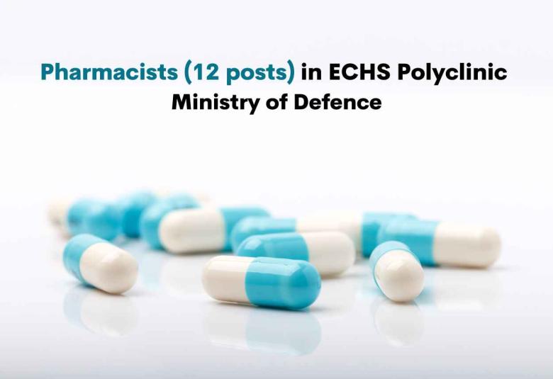 Recruitment for Pharmacists in ECHS Polyclinic