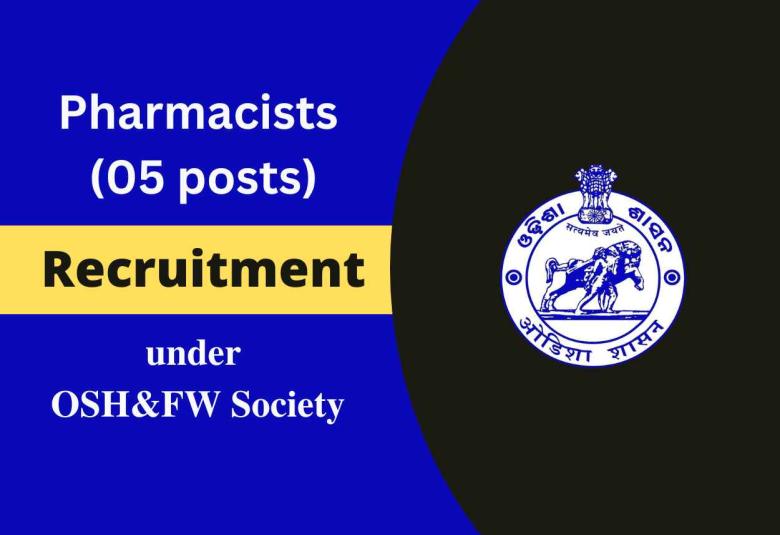 Recruitment for Pharmacists under OSH&FW Society