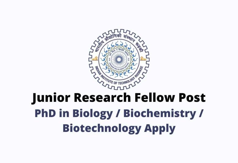 Vacancy for Junior Research Fellow at IIT