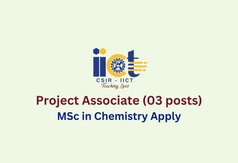 Vacancy for Project Associate at IICT